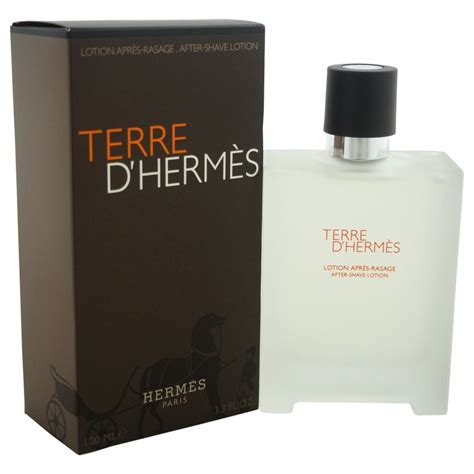 terre d'hermes by hermes aftershave 3.3 oz|terre d'hermes after shave balm.